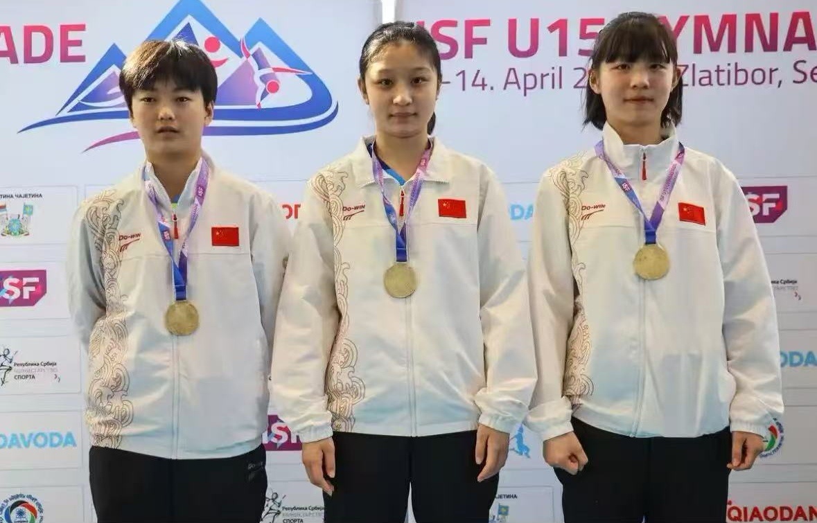 南宫体育下载哈三中教师指导中国女子乒乓球队夺得U15世界中学生夏季运动会团体冠军(图1)